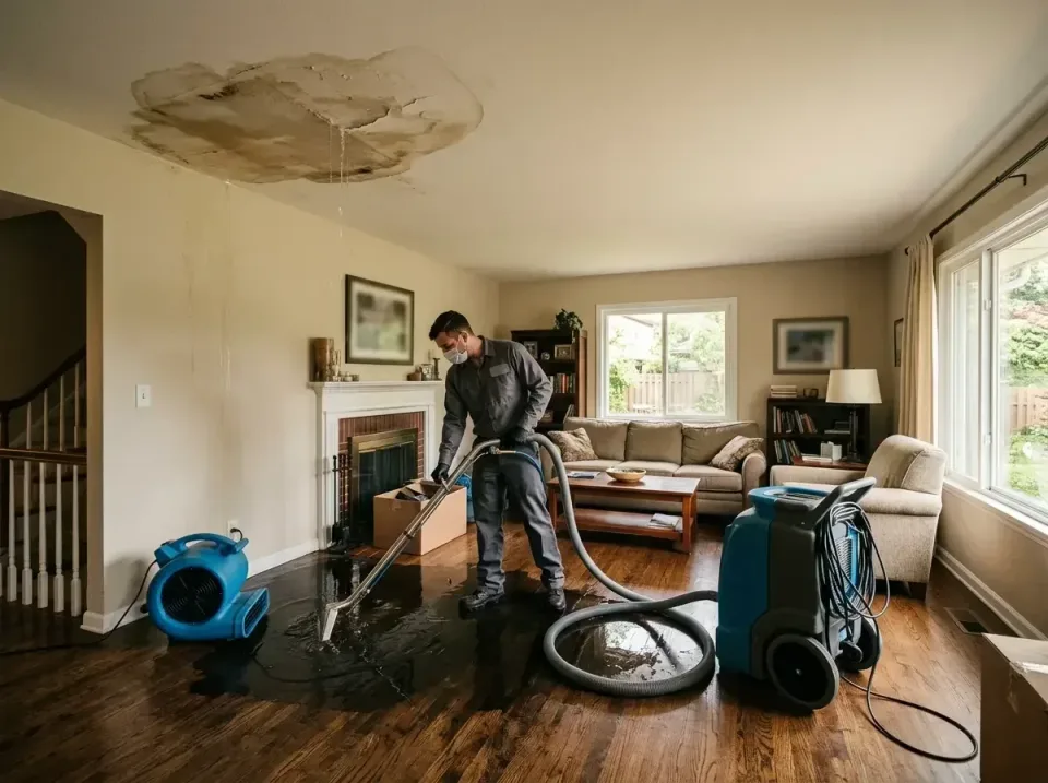 attic-pipe-burst-ceiling-drip-008 — frequently asked questions, Water Damage Restoration & Carpet Care in Fruitland, NC